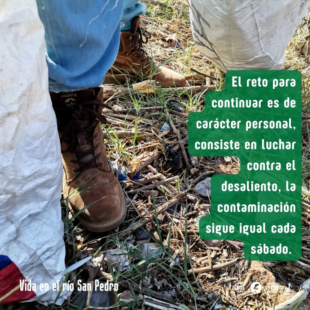 6 años de campaña recolectando basura en el río San Pedro, Meoqui, Chihuahua, Humedal de Importancia Internacional